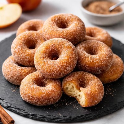 Mini apple cider donut