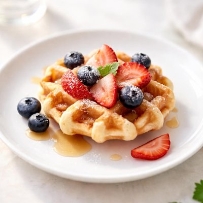Mini belgian waffle