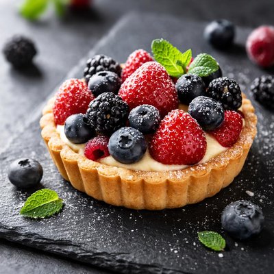 Mini berry tart