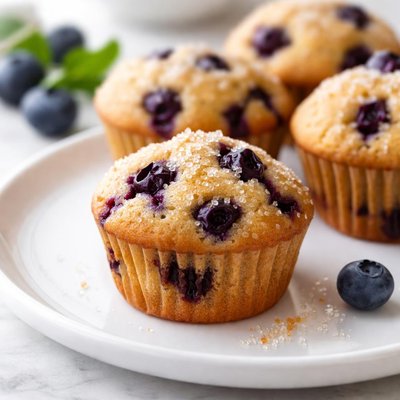 Mini blueberry muffin