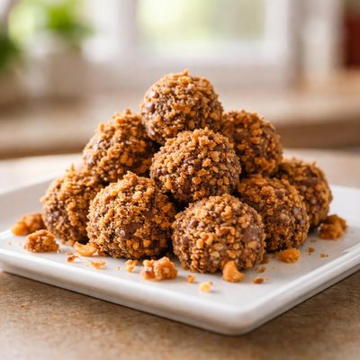 Mini butterfinger crumbs