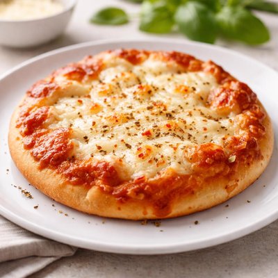 Mini cheese pizza