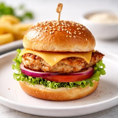Mini chicken burger