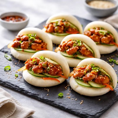 Mini chicken pao