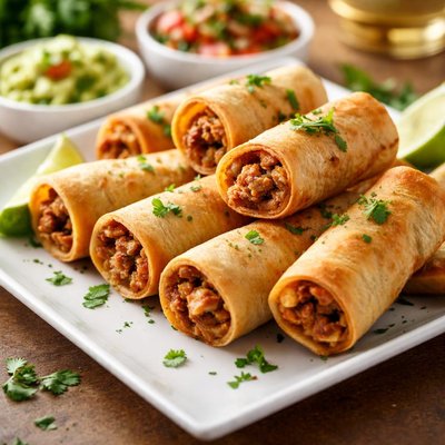 Mini chimichangas