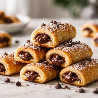 Mini chocolate pastry