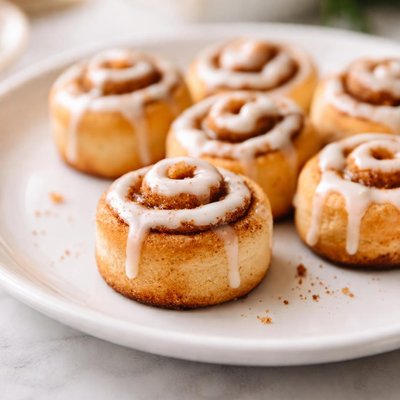 Mini cinnamon roll