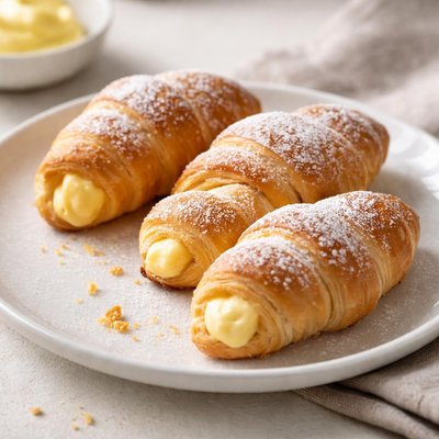 Mini cornetto alla crema