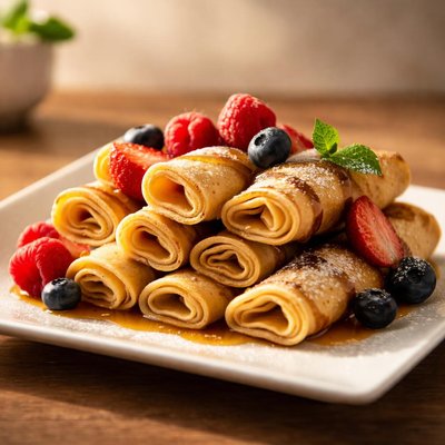 Mini crepe