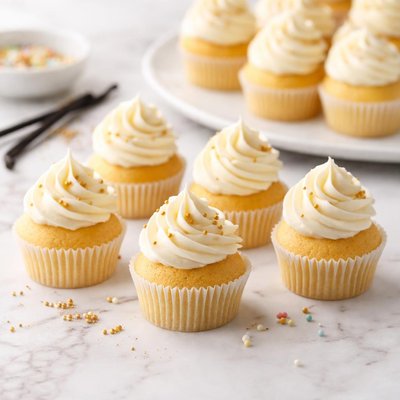 迷你杯子蛋糕 香草