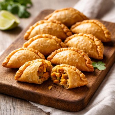 Mini curry puff