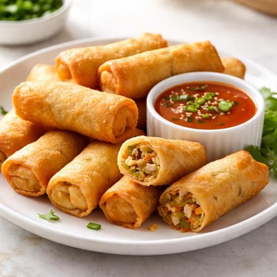Mini egg rolls
