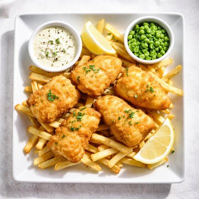 Mini fish and chips