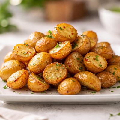 Mini fried potatoes