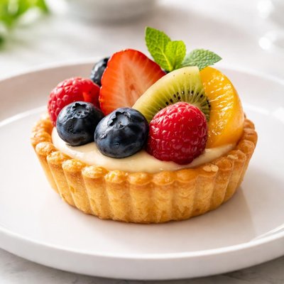Mini fruit tart