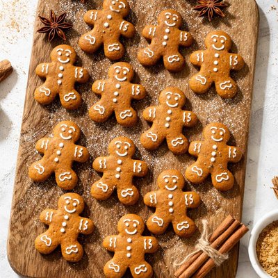 Mini gingerbread men