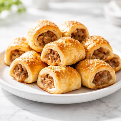 迷你自制香肠卷