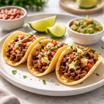 迷你肉和芝士玉米饼