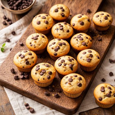 Mini muffin chocolate chip