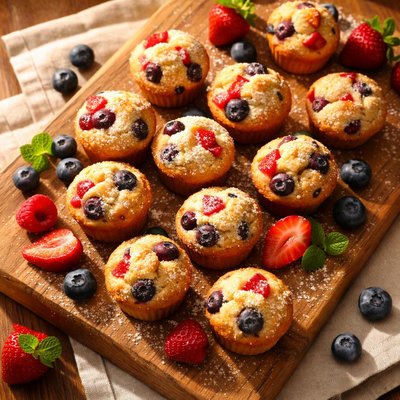 Mini muffin fruit