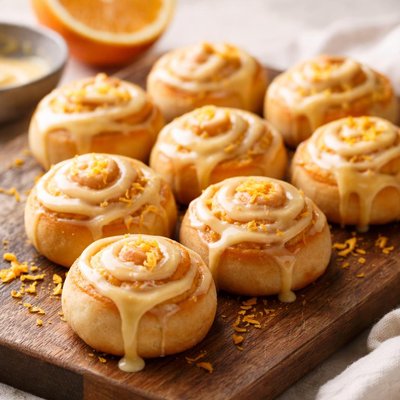 Mini orange rolls