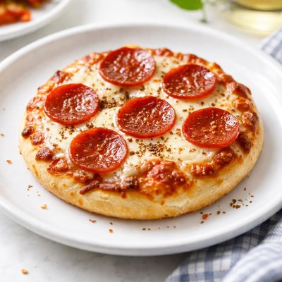 Mini pepperoni pizza