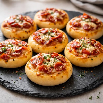 Mini pizza bun