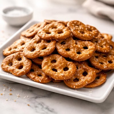 Mini pretzel chips