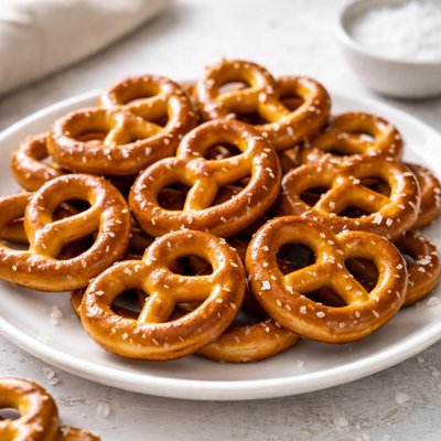 Mini pretzels
