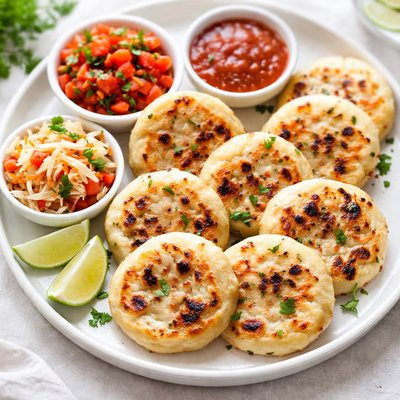 Mini pupusas