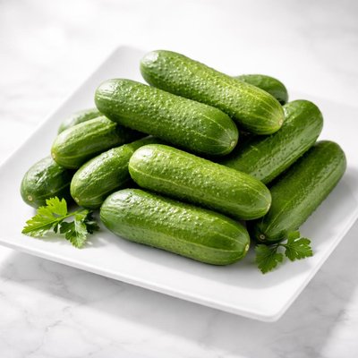 Mini raw cucumber