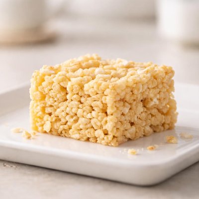 Mini rice krispy treat