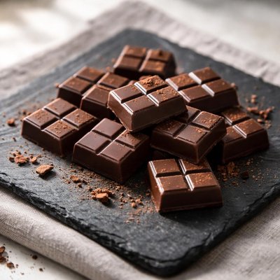 Mini size dark chocolate