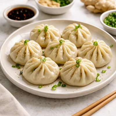 Mini steamed dumplings