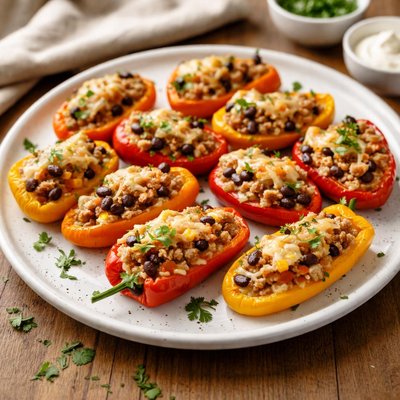 Mini stuffed pepper