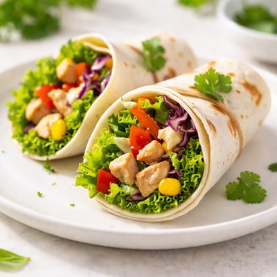 Mini tortilla wrap