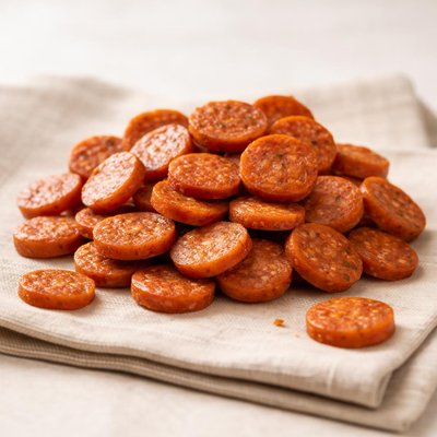 Mini turkey pepperoni