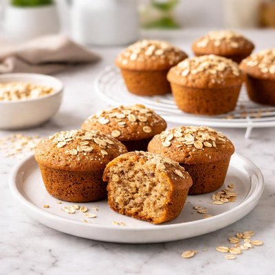 Mini whole grain muffin