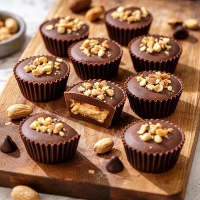 Miniature peanut butter cups