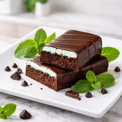 Mint brownie built bar