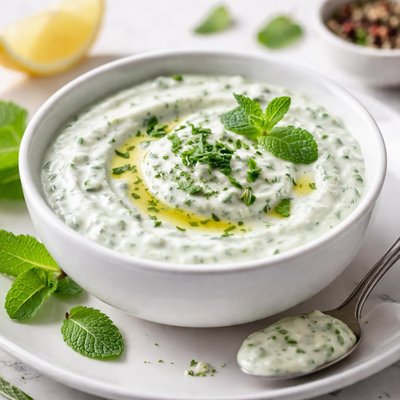 Mint yogurt sauce