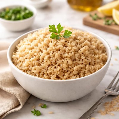 Minute brown rice