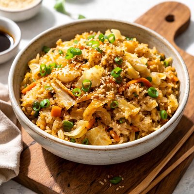 Miso cabbage rice