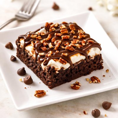 Mississippi mud brownie