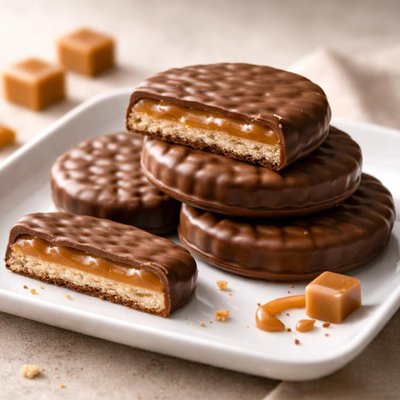 Mister choc caramel biscuit