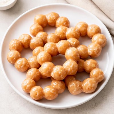 Mister donut glaze mochi