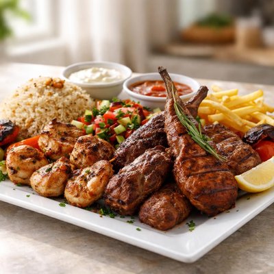Mix grill platter