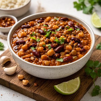 Mixed bean curry