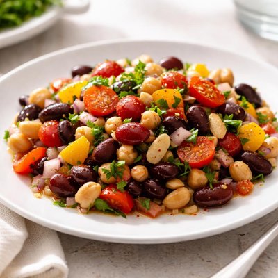 Mixed bean salad