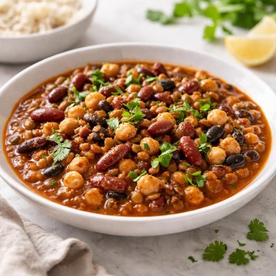 Mixed beans curry